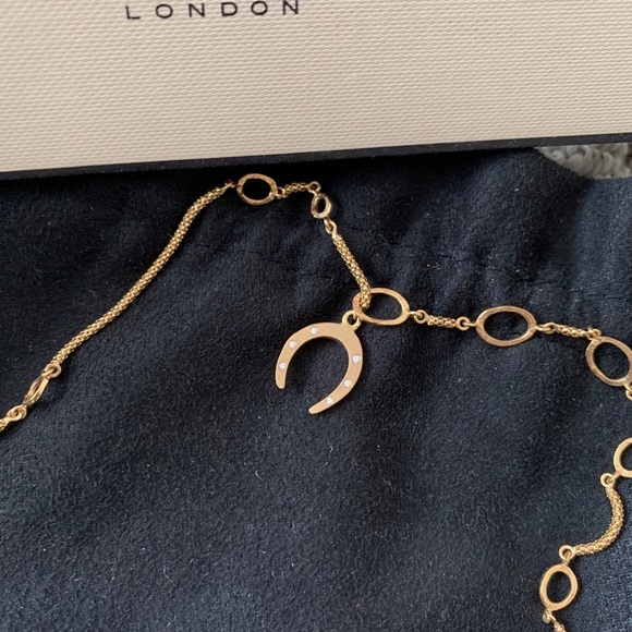 ๐๐SOLD๐๐Links 18K Gold & diamond necklace - Picture 5 of 7